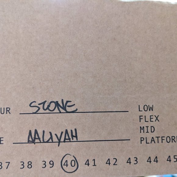 Kit + Clogs Studio aaliyah leather shoes stone mid heel size 40 (EU) - Picture 3 of 8